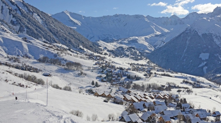 Wintersport Les Sybelles
